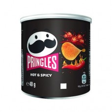  Набор  Чипсы Pringles Hot & Spicy 40г x 10 шт
