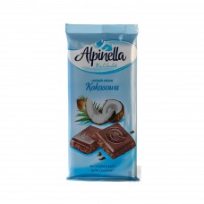  Набір Шоколад ALPINELLA кокос 90г x 10 шт