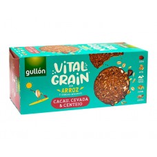  Набір Печиво вівсяне GULLON Vital Grain цільнозернове з какао, ячменем та житом 250 г x 10 шт