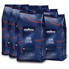 Кава в зернах Lavazza Espresso Crema E Aroma опт 6 шт. по 1 кг