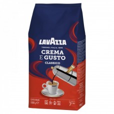 Кава в зернах Lavazza Crema E Gusto опт 4шт. по 1 кг