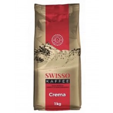  Набор  Кофе в зернах Swisso Kaffee Crema 100% Arabica 1 кг x 10 шт