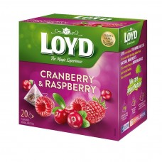 Чай фруктовий LOYD журавлина-малина 40г