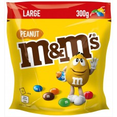 Шоколадные драже M&MS Peanut Large 20 шт по 300 г.