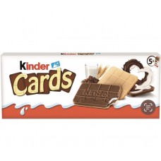  Набор  Печенье Kinder Cards 5 упаковок по 2шт. 128г x 10 шт