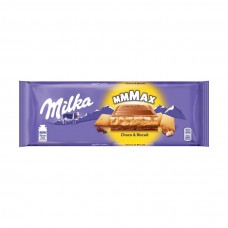 Шоколад Milka с кремом и печеньем 300 г