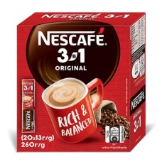  Набор  Кофе растворимый Nescafe 3в1 Original 20 сток x 10 шт