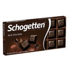  Набор  Шоколад Schogetten Dark Chocolate черный шоколад 100 г x 10 шт