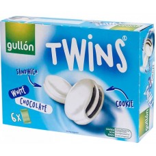Печиво GULLON Twins сендвіч в білому шоколаді 252 г