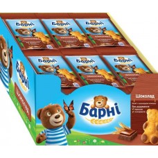 Упаковка печива Barni шоколадне 24 шт по 30 г
