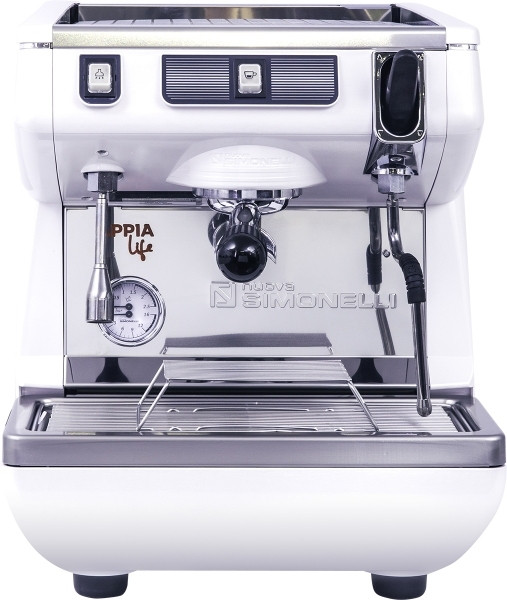 Кофемашина Nuova Simonelli Appia Life S 1gr (Coffee machine Nuova Simonelli Appia Life S 1gr) Белый