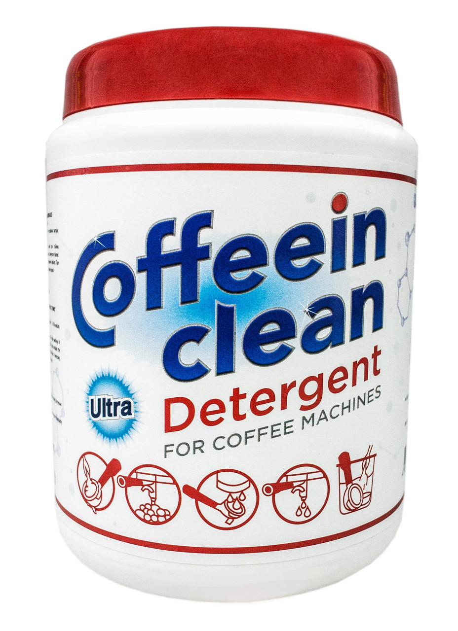 Средство (порошок) для чистки кофемашин от кофейных жиров (900 г ) Coffeein clean Detergent ULTRA