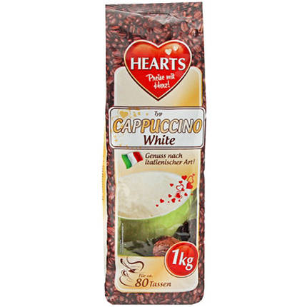  Набір Капучіно HEARTS Cappuccino White 1 кг x 10 шт