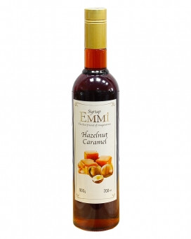 Сироп Эмми (Емми) Ореховая карамель 700 мл (900 грамм) (Syrup Emmi Hazelnut caramel 0.7)