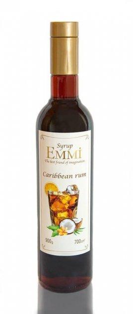 Сироп Эмми (Емми) Карибский ром 700 мл (900 грамм) (Syrup Emmi Caribbean rum 0.7)