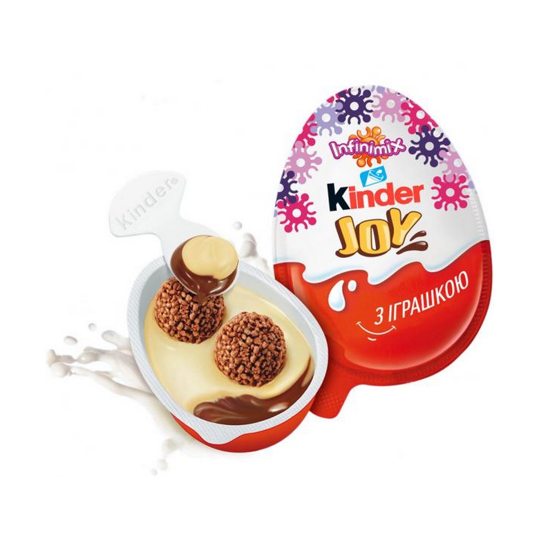 Яйце шоколадне Kinder Joy з іграшкою 20г