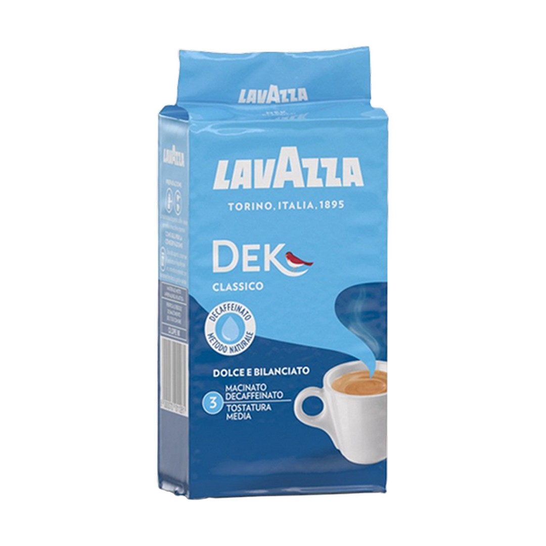  Набор  Кофе молотый Lavazza Dek без кофеина 250г x 10 шт