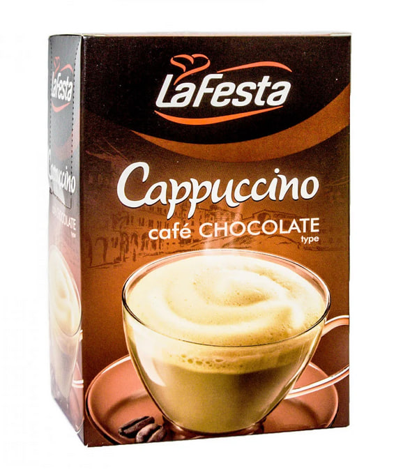 Капучіно La Festa Chocolate 10 шт по 12,5 г