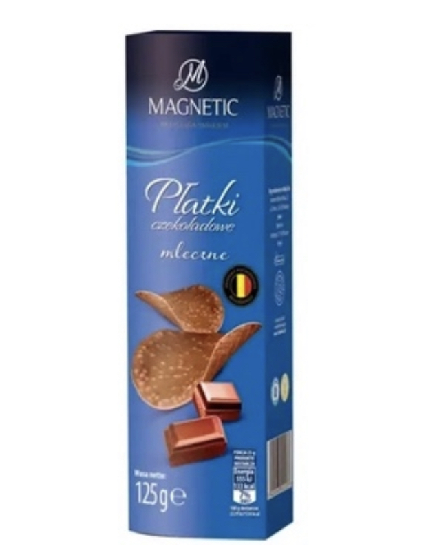  Набор  Шоколадные чипсы Magnetic 125 г x 10 шт