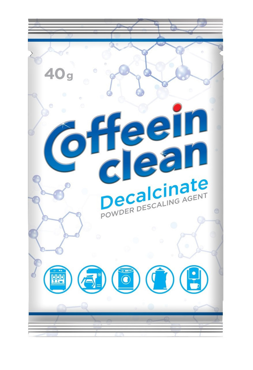 Средство порционное (порошок) для удаления накипи (40 г) Coffeein clean DECALCINATE