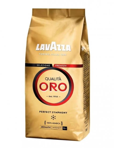 Кава в зернах Lavazza Qualita Oro опт 12 шт. по 500 г