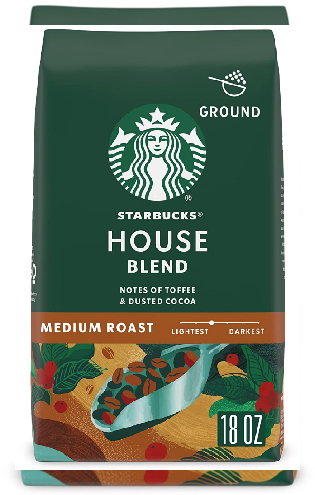  Набір Кава мелена Starbucks House blend 500г x 10 шт