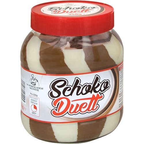  Набір Шоколадний крем Schoko Duett 750 г x 10 шт
