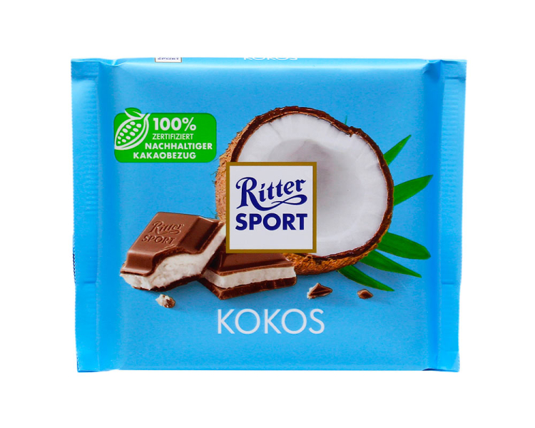 Шоколад Ritter Sport Kokos 100г