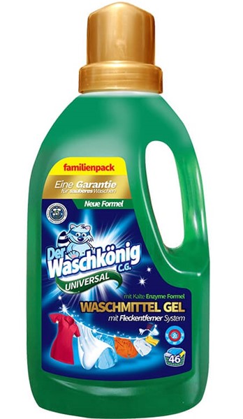  Набір Гель для прання Waschkonig Universal 1.6 л x 10 шт