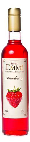 Сироп Эмми (Емми) Клубника 700 мл (900 грамм) (Syrup Emmi Strawberry 0.7)