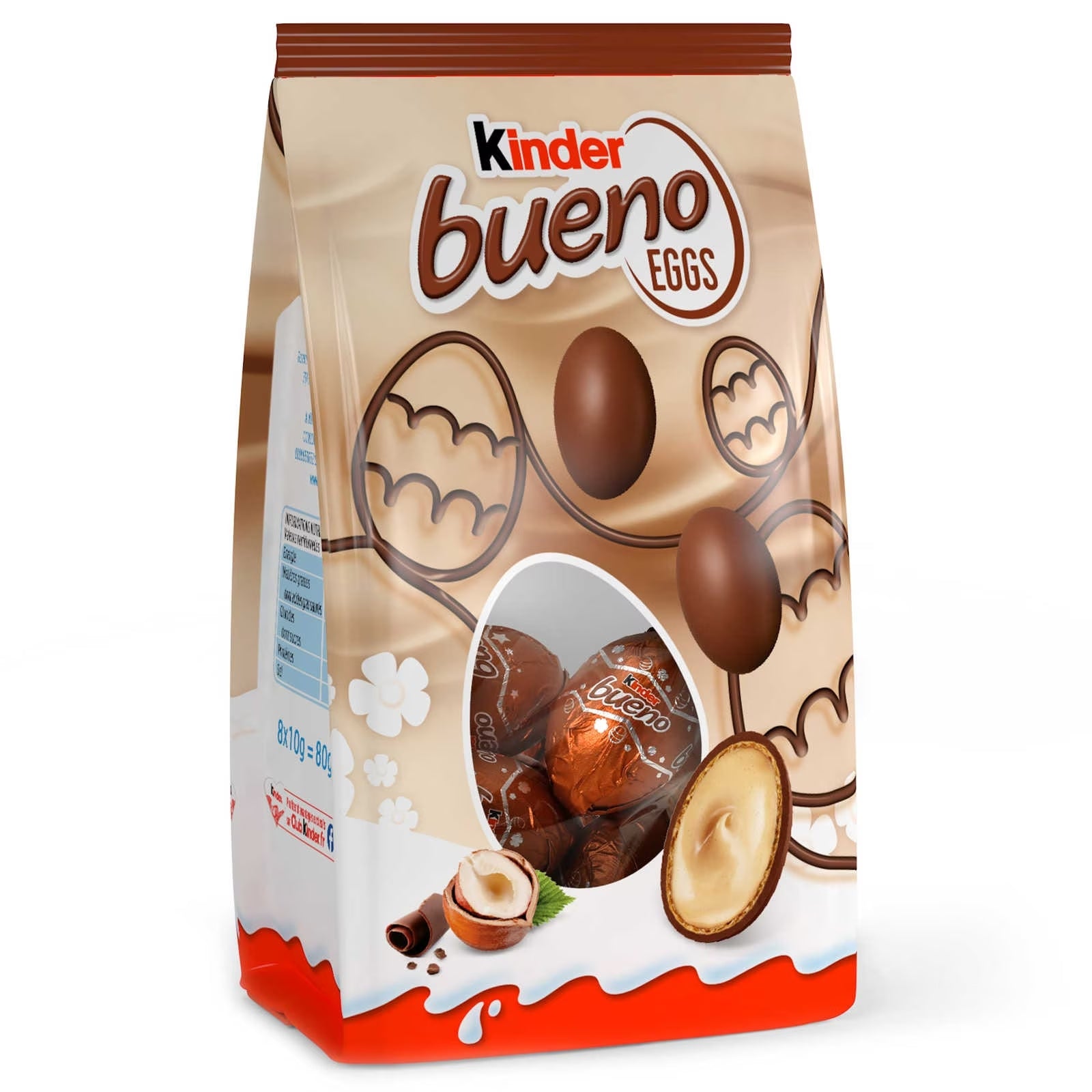 Шоколадні яйця Bueno Kinder 80г