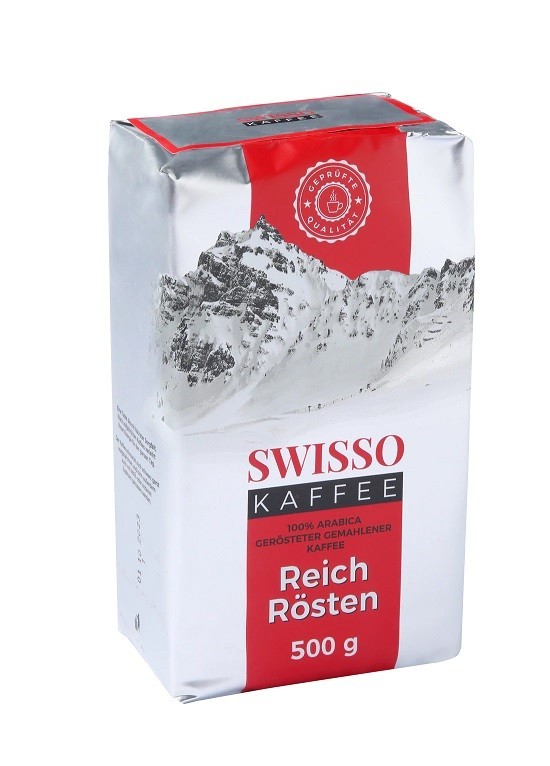  Набір Кава мелена Swisso Kaffee 500 г x 10 шт