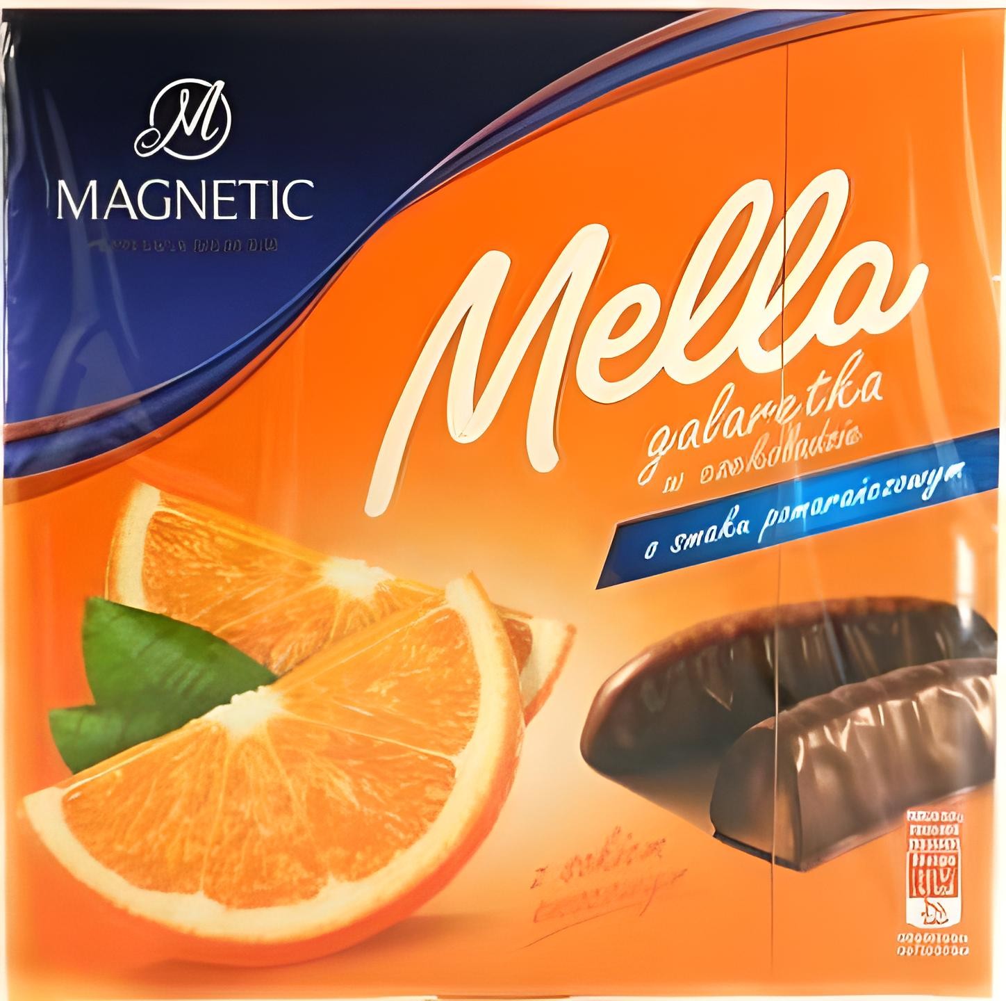  Набір Цукерки Magnetik Mella апельсин 190 г x 10 шт