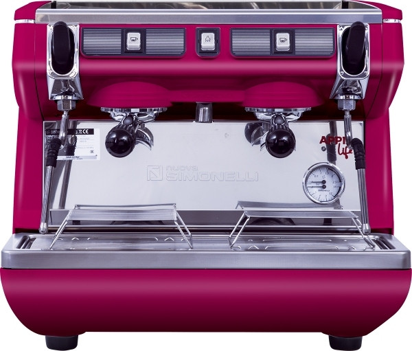 Кофемашина Nuova Simonelli Appia Life S 2gr Compact (Coffee machine Nuova Simonelli Appia Life S 2gr Compact) Красный