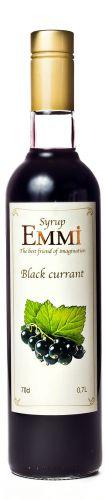 Сироп Эмми (Емми) Черная смородина 700 мл (900 грамм) (Syrup Emmi Black currant 0.7)