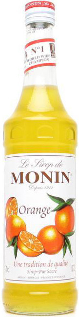 Сироп для кофе MONIN Апельсин 0,7л