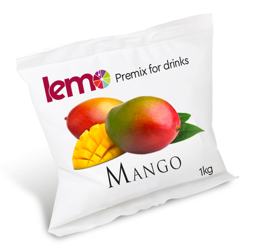 Фруктовое пюре премикс основа для коктейлей LEMO Mango