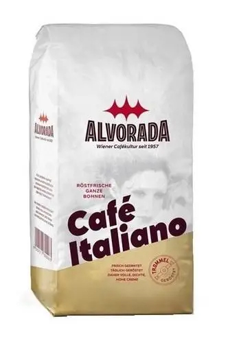 Кава в зернах Alvorada caffe italiano 1кг
