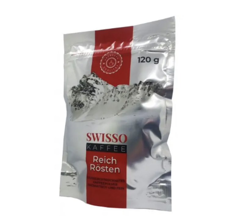 Кофе растворимый Swisso Kaffee пакет 120г