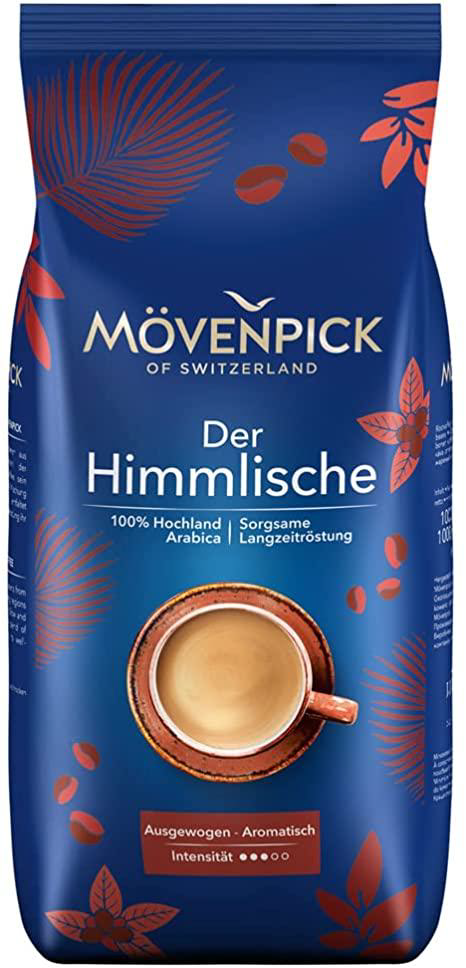  Набір Кава в зернах Movenpick Der Himmlische 1кг x 10 шт