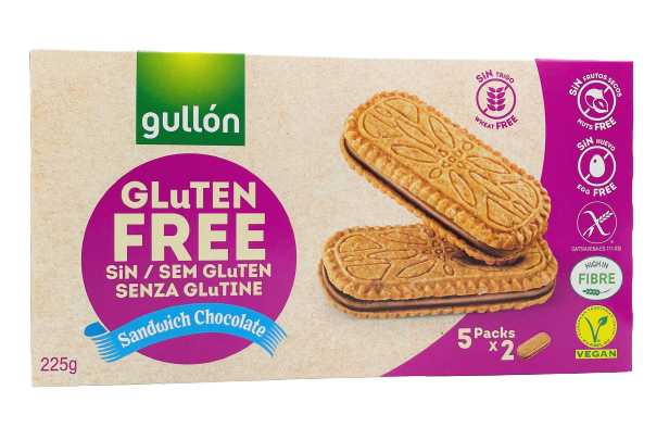  Набір Печиво GULLON без глютену сендвічі 225г x 10 шт