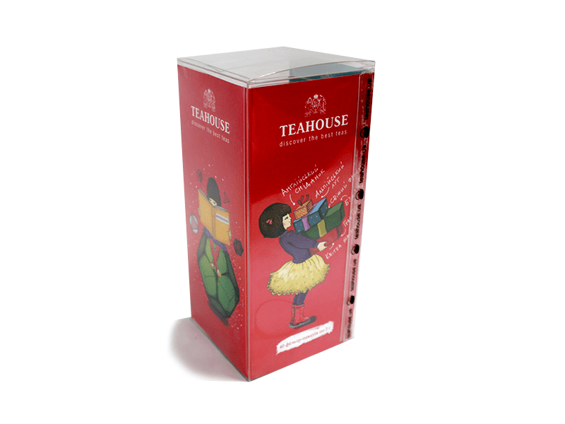 Чай Teahouse (Тиахаус) Агата в пластиковой коробке 40*2г (Tea Teahouse Agatha 40*2g)