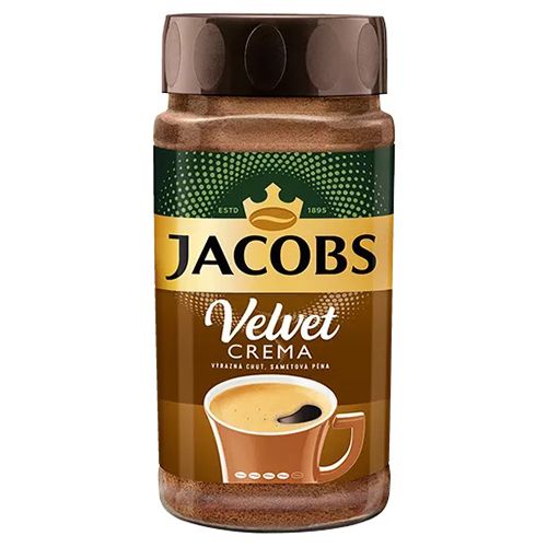 Кава розчинна Jacobs Velvet Crema ГУРТ упаковка 6 шт. по 200 г