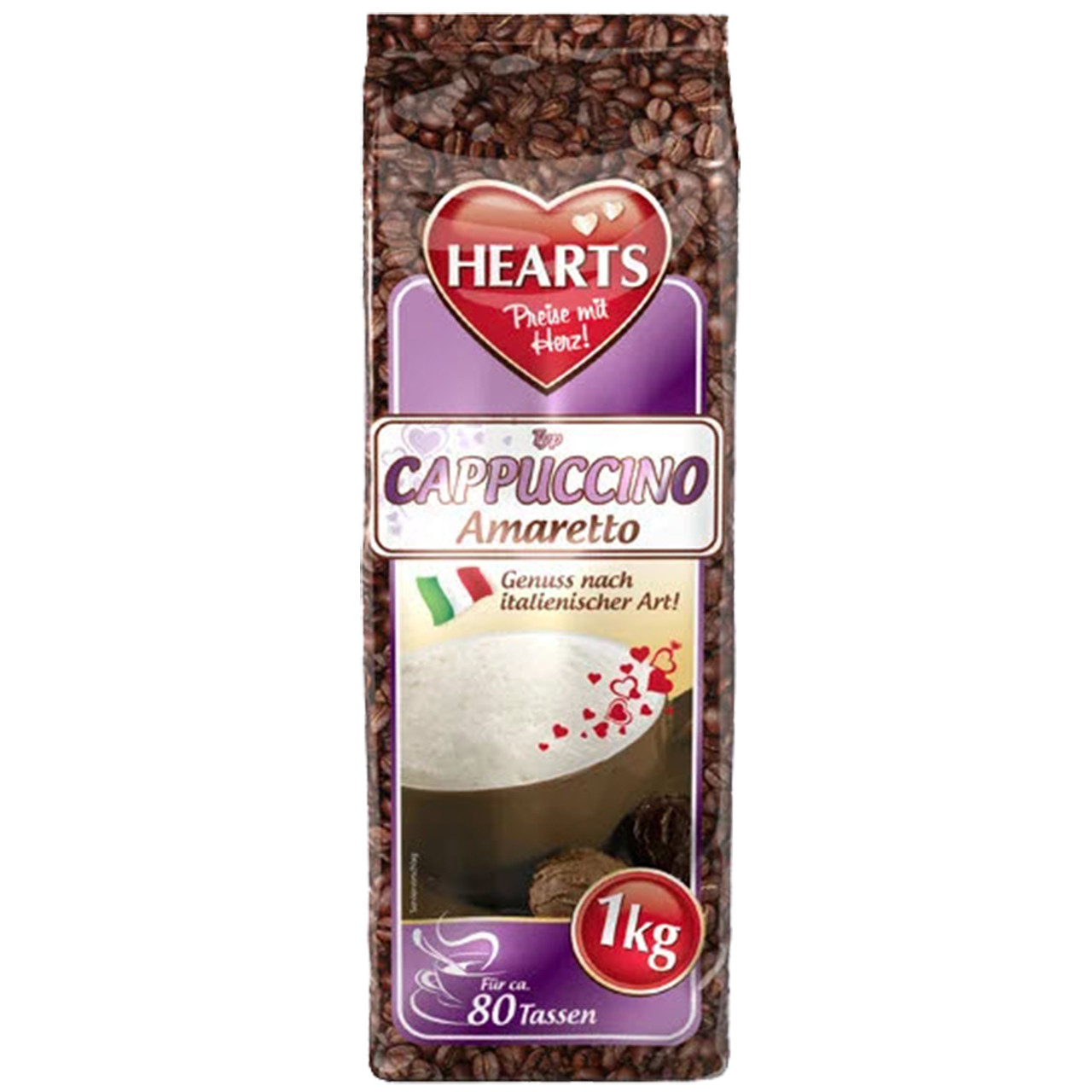 Капучіно HEARTS Cappuccino Amaretto 1 кг