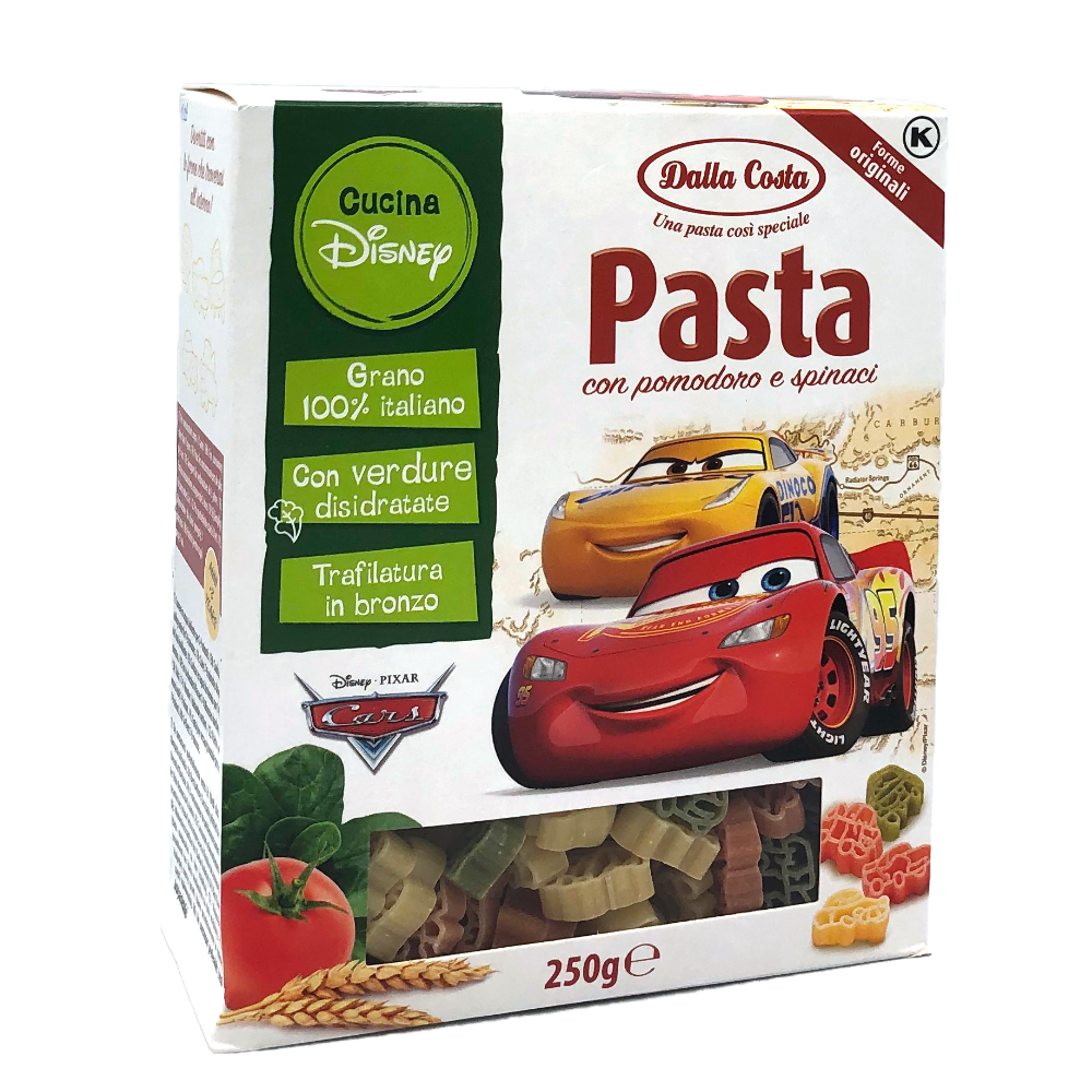 Макарони DALLA COSTA Disney Cars 250г