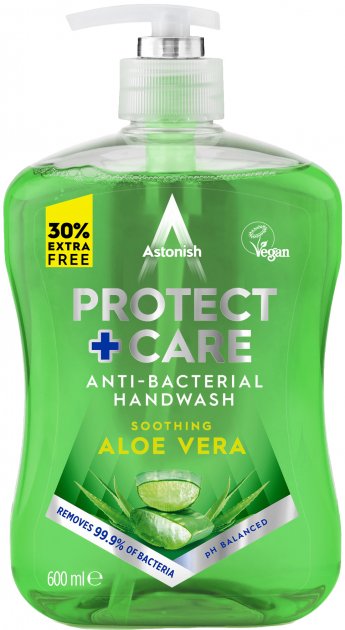  Набор  Антибактериальное мыло Astonish Aloe Vera 650 мл x 10 шт