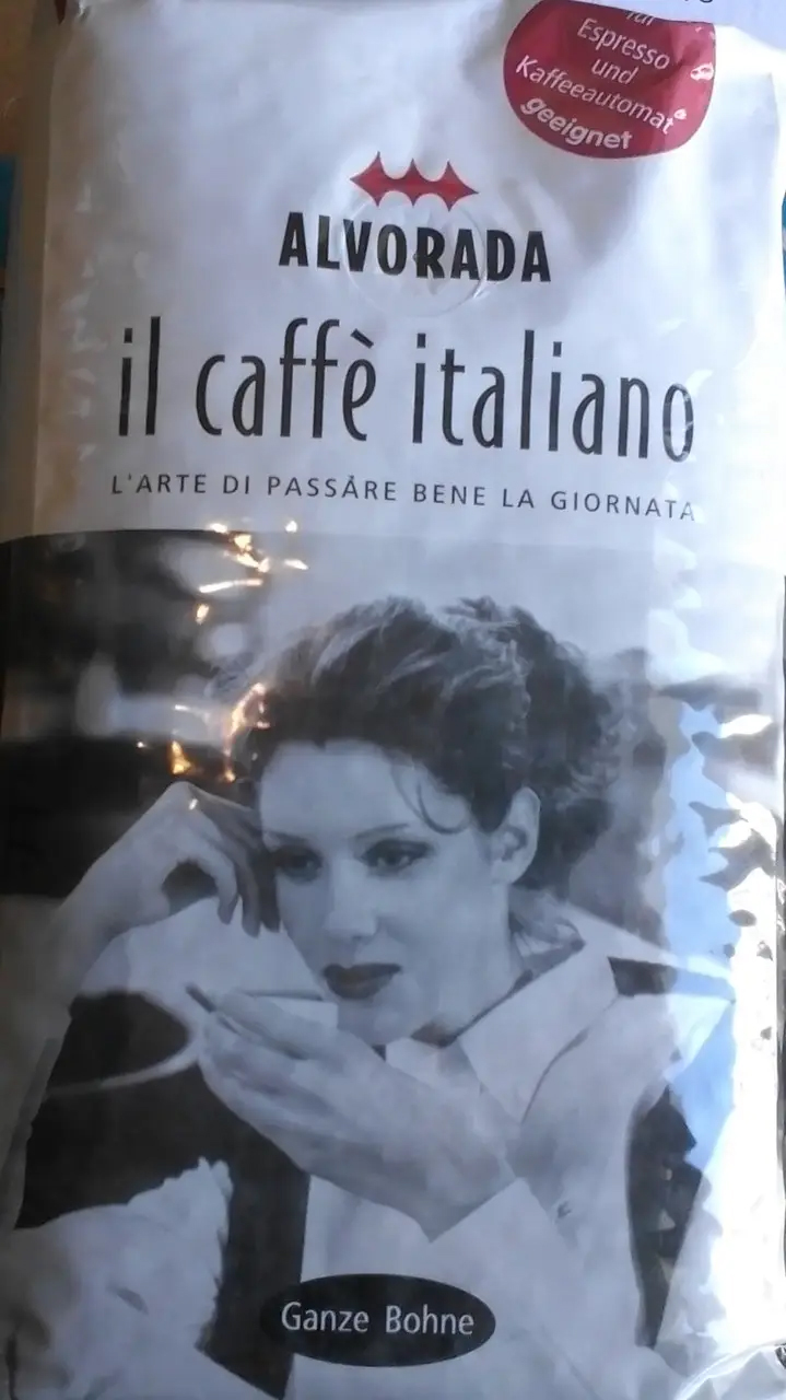 Кава в зернах Alvorada caffe italiano 1кг
