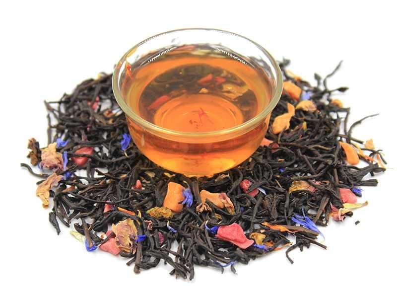 Чай Teahouse (Тиахаус) Персиковое фламбе 250 г (Tea Teahouse Peach flambe 250 g)