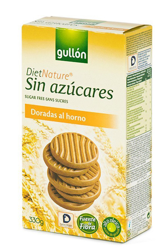 Печенье GULLON без сахара Diet Nature Dorada 330 г