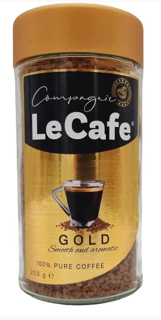 Кава розчинна Le Cafe Gold 200 г